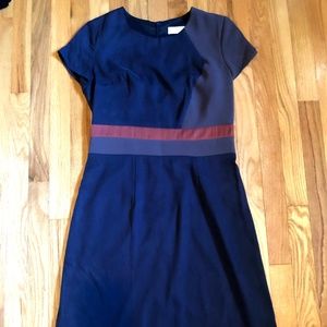 Flattering fit and flare dress, perfect for fall!